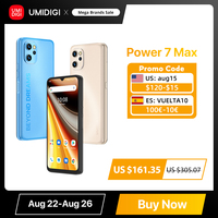 UMIDIGI Power 7 Max Android 11 Smartphone 10000mAh Unisoc T610 6GB 128GB 6.7 1